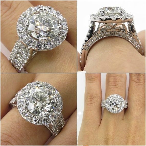 New Arrival Women's Micro Pave Full Zircon Ring, Silver Plated Band Vera Lux