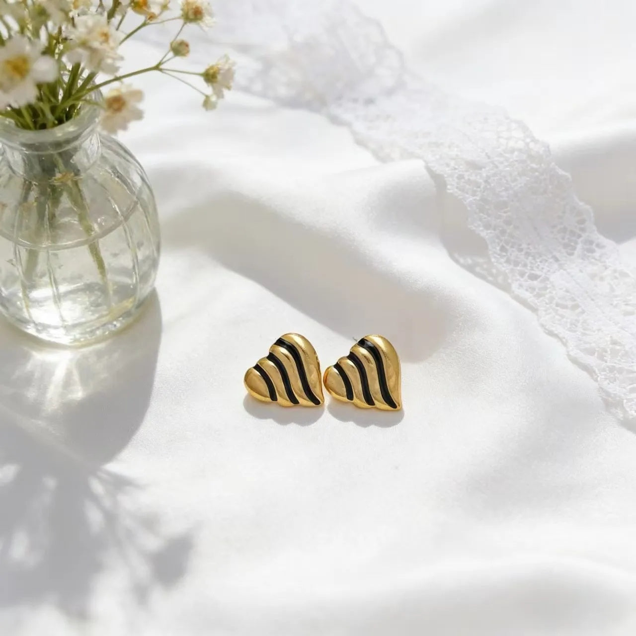 Stainless Steel Oil-dripping Women's Earrings Vera Lux