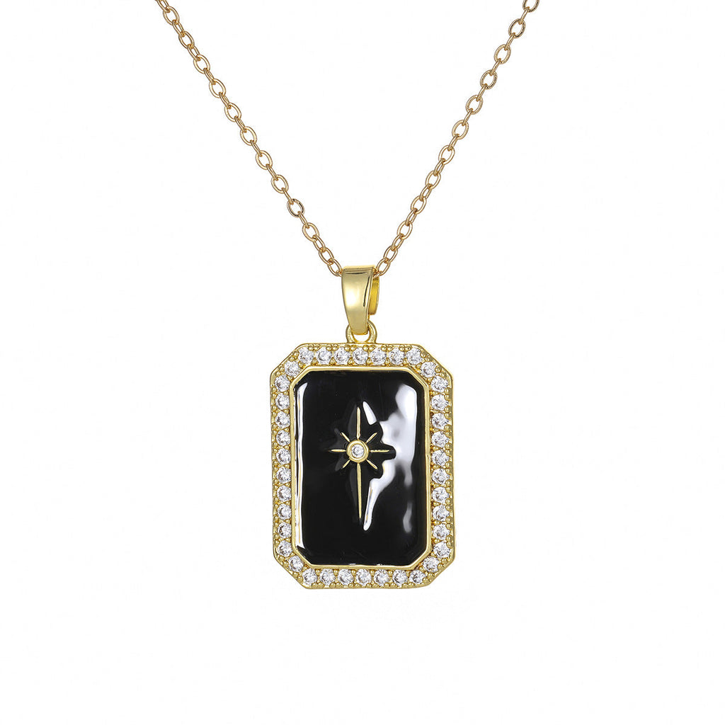 Creative Personalized Eight-Pointed Star Cross Necklace Vera Lux