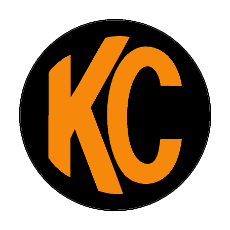 KC HiLITES Era 4 ROUND Series Light Cover Overlays - Universal StickerFab