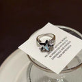Opal Star Ring For Women, INS Niche Design, Open Adjustable Index Finger Ring, Personalized All-match Finger Ring Vera Lux