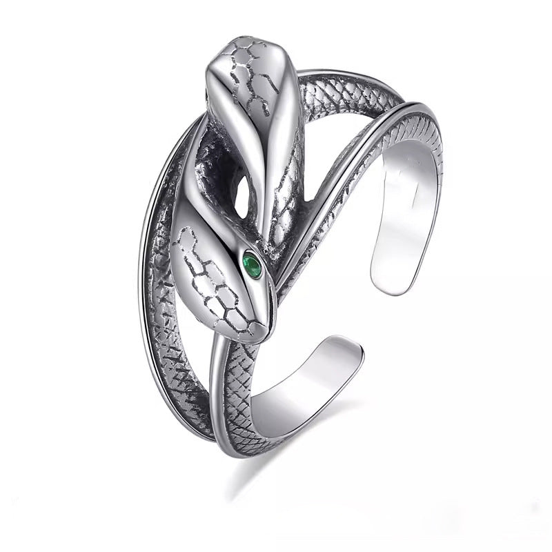 Creative Zodiac Snake Ring For Women Vera Lux