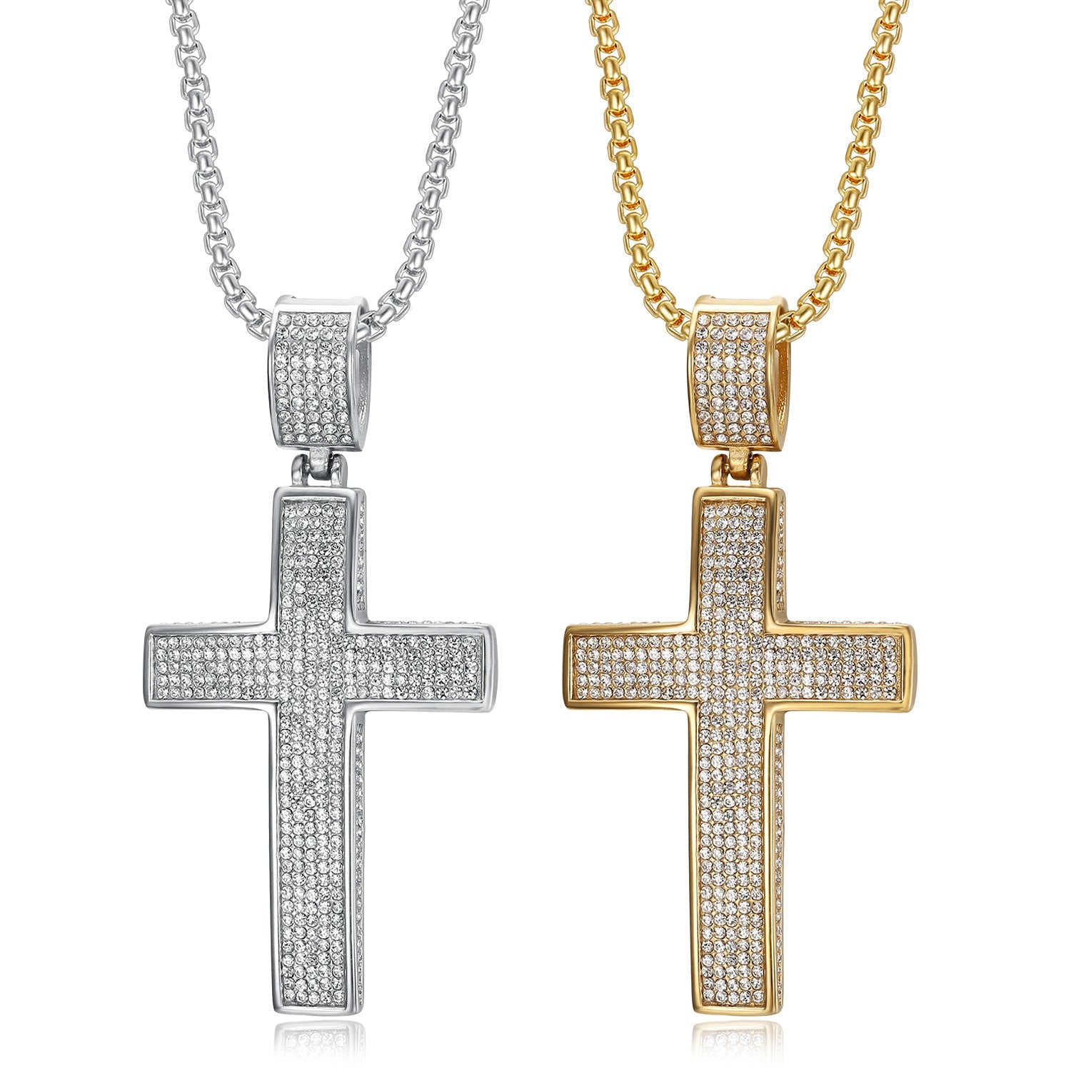 Euro-American Cross-Border Hip-Hop Jewelry Pendant Necklace Vera Lux