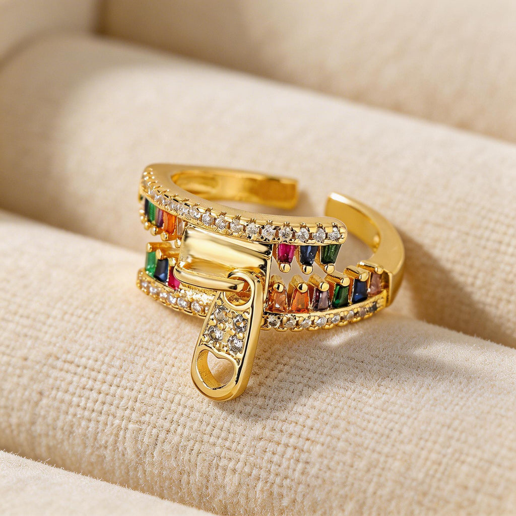 Niche High-end Fashion Zircon Ring Vera Lux