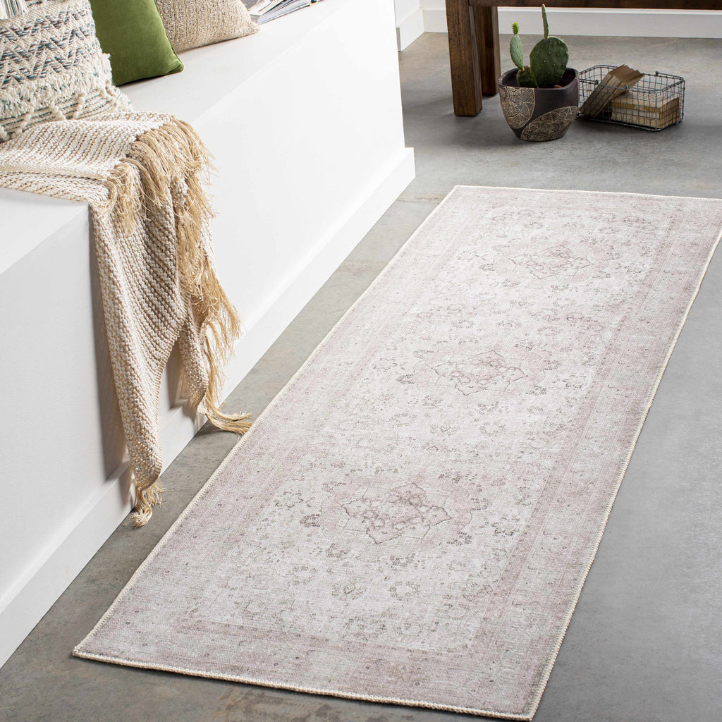 Bethany Vintage Flat Pile Washable Rug Boutique Rugs