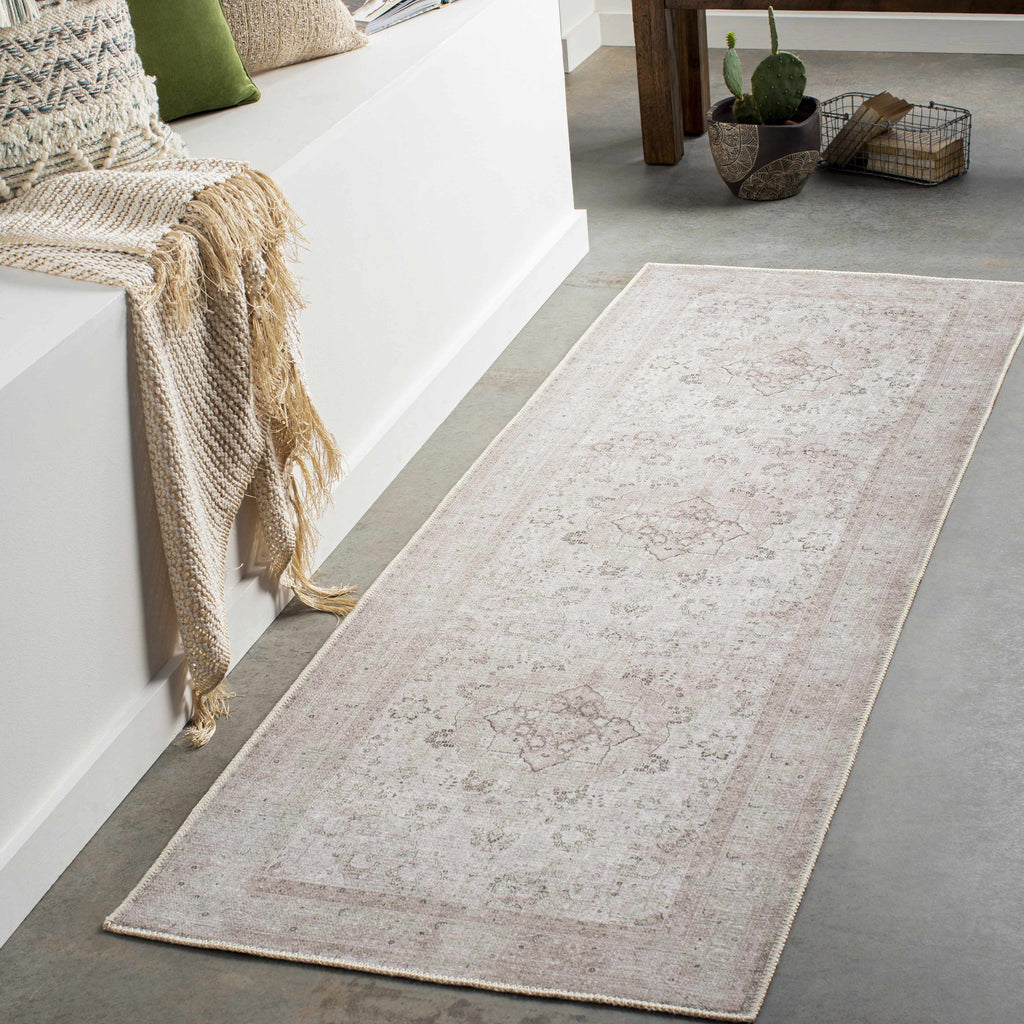 Bethany Vintage Flat Pile Washable Rug Boutique Rugs