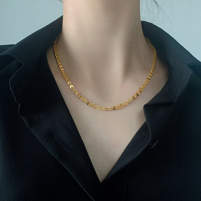 Phoenix Tail Necklace Niche Versatile Does Not Fade Simple Style Vera Lux