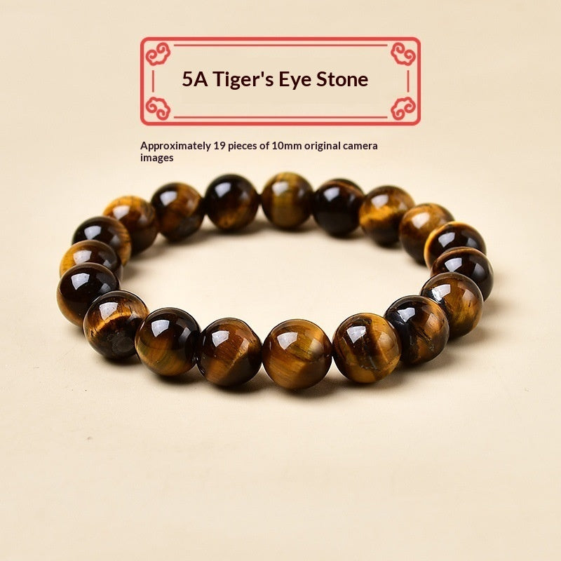 Natural Tiger Eye Stone Bracelet Vera Lux