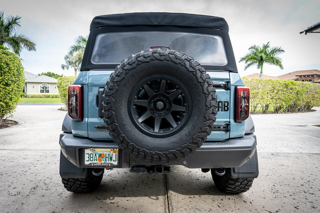 Bigfoot aka Sasquatch in the Woods Tail Light Overlays - 2021+ Bronco StickerFab