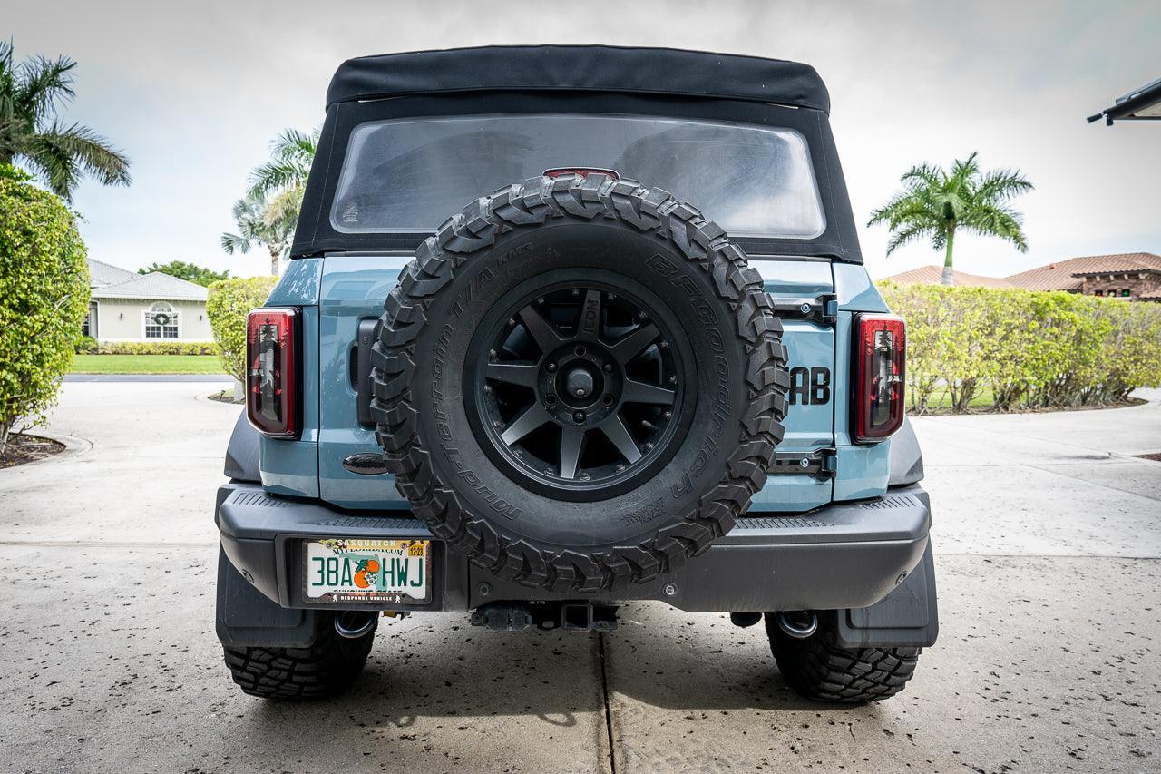 Bigfoot aka Sasquatch in the Woods Tail Light Overlays - 2021+ Bronco StickerFab