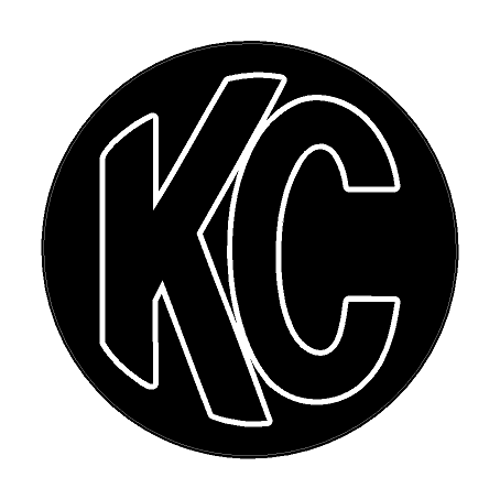 KC HiLITES Era 4 ROUND Series Light Cover Overlays - Universal StickerFab
