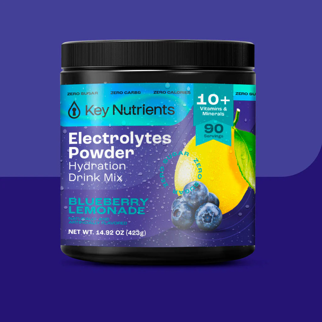 Electrolyte Recovery Plus Powder (Sugar-Free) Key Nutrients