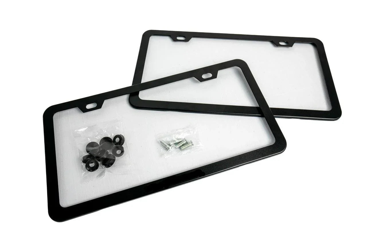 "Land Cruiser" Slim License Plate Frame - Black, Pair StickerFab