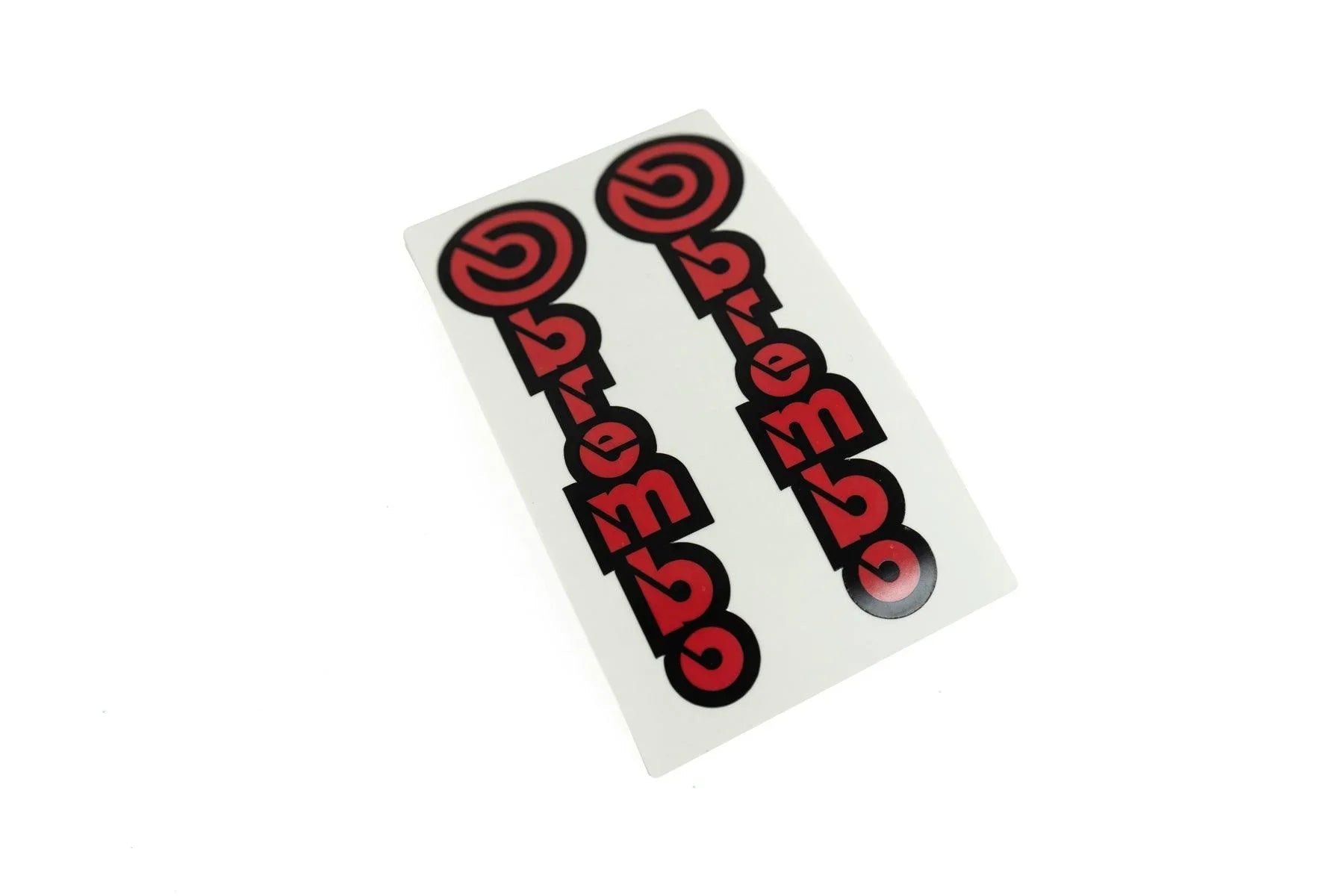 "Brembo" Brake Caliper High Temp Stickers - Custom Color Printed StickerFab