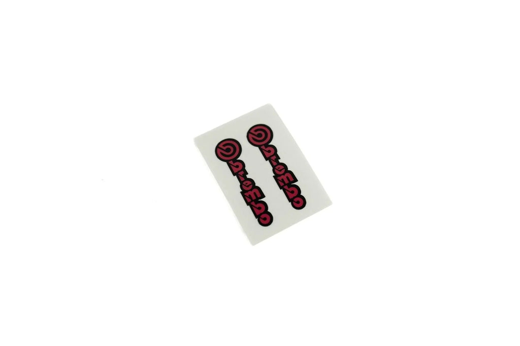 "Brembo" Brake Caliper High Temp Stickers - Custom Color Printed StickerFab