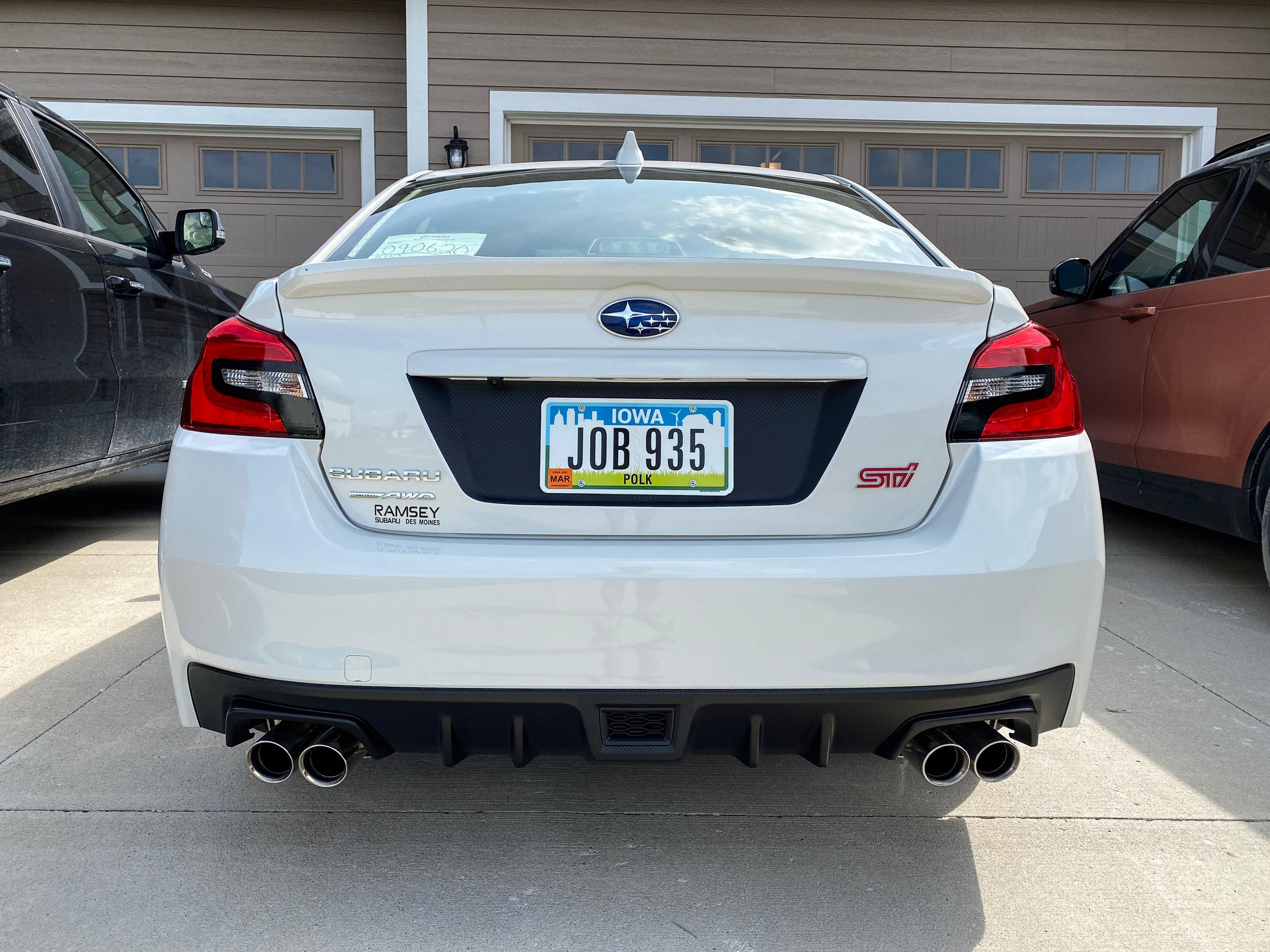 C-Cut Tail Light Overlays - 2015-2020 Subaru WRX / STI StickerFab