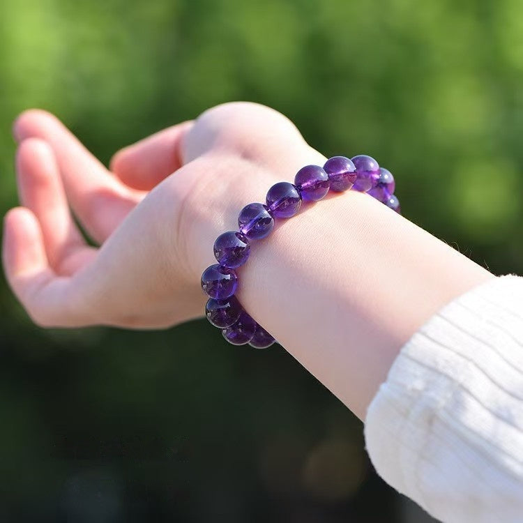 Natural Amethyst Quartz Rock Bracelet Vera Lux