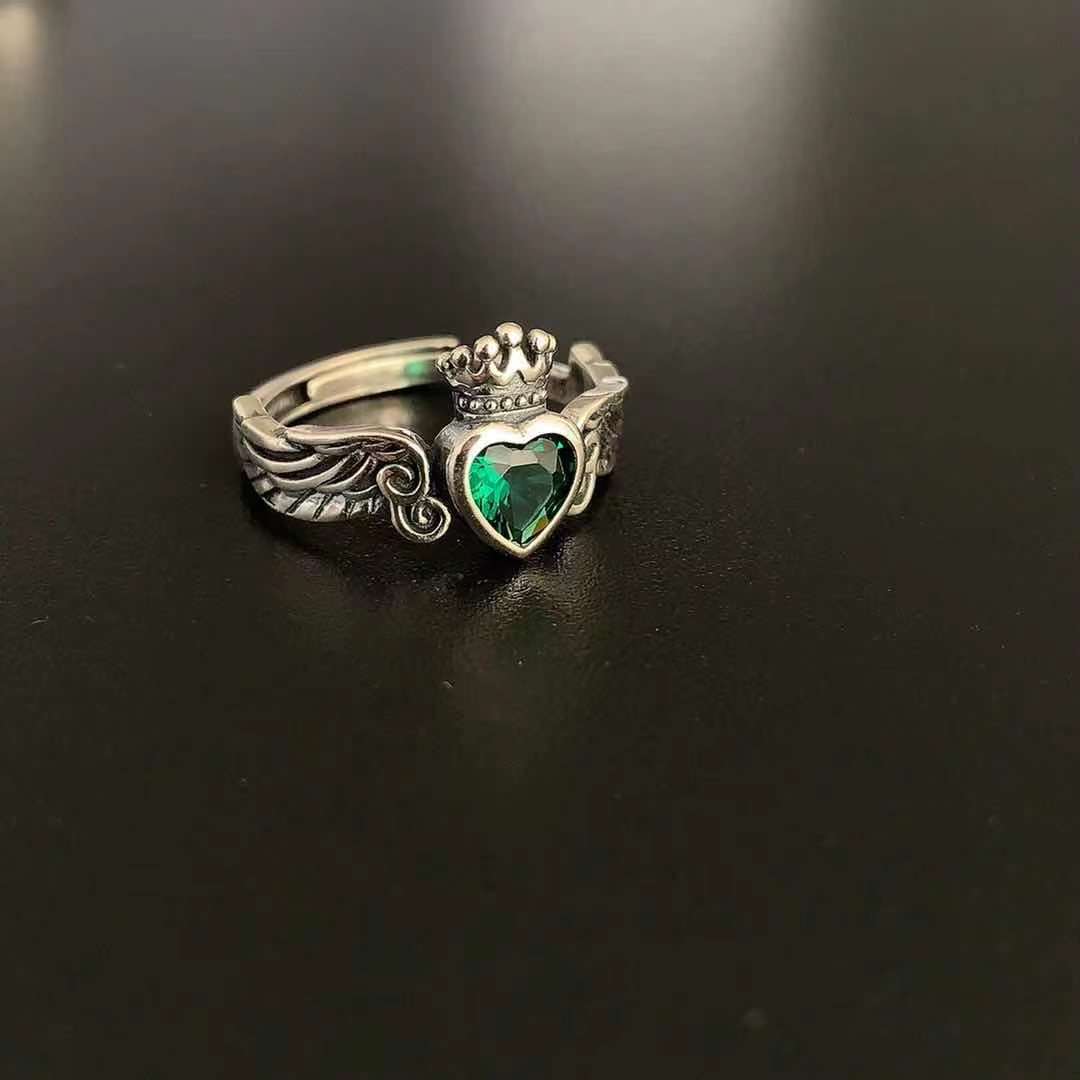 Zircon Angel Wings Ring For Women Vera Lux