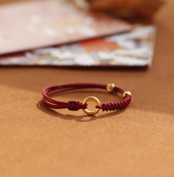 Summer Color Ornament Gallery Original Tossing Beads Finished Red String Handmade Hand Chain Vera Lux