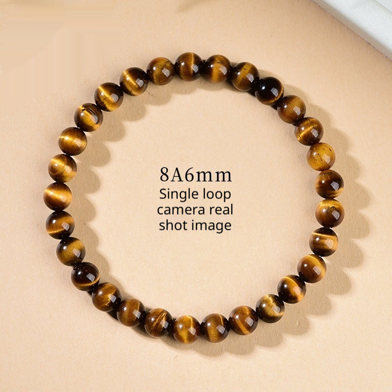 Natural Tiger Eye Stone Bracelet Vera Lux