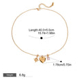 18K gold heart shape with "MOM" design exquisite and dazzling necklace Vera Lux