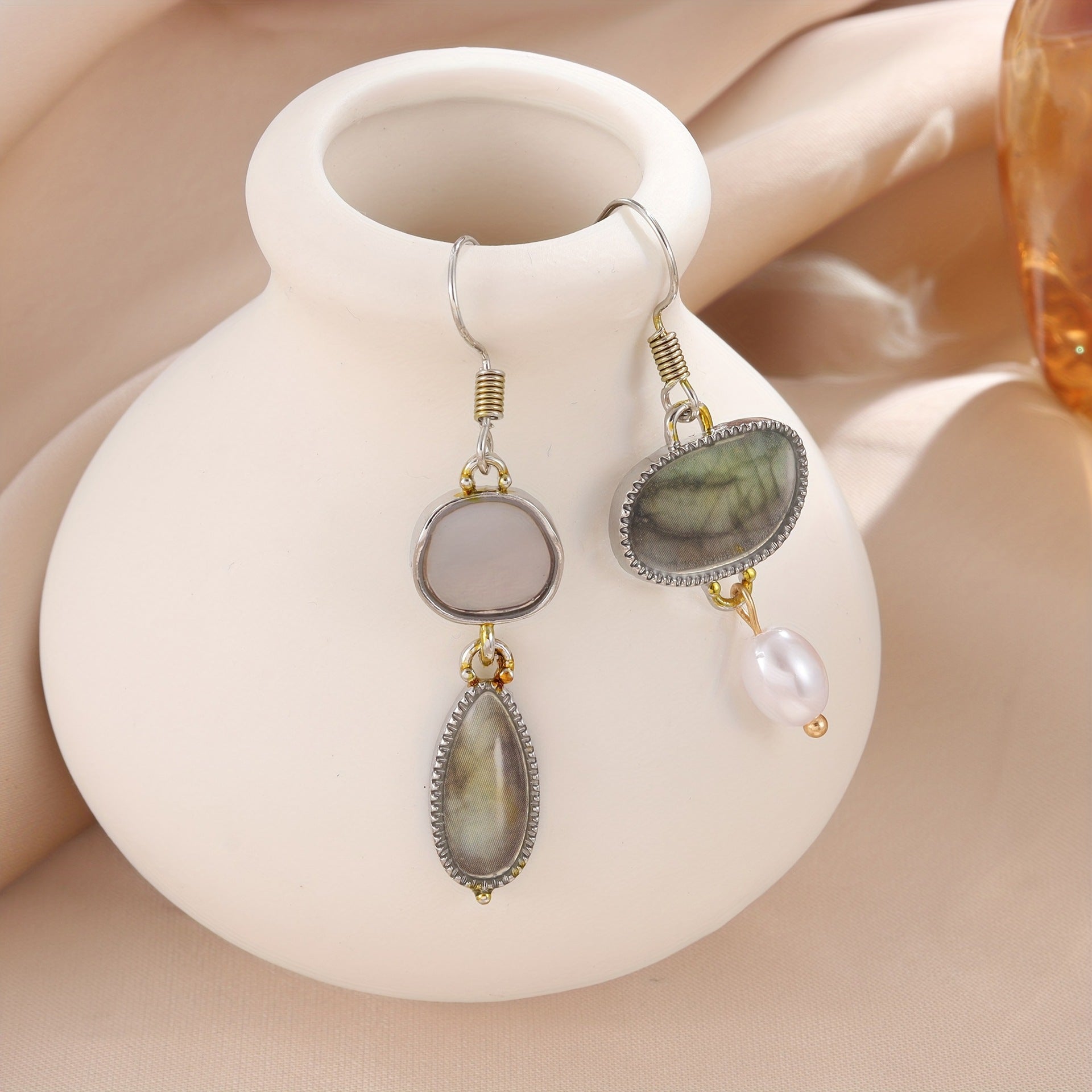 Personalized Multifunctional Trendy Fashionable Earrings With Electroplating Vera Lux