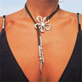 Y-shaped Collar Fashionable Beach Necklace Vera Lux