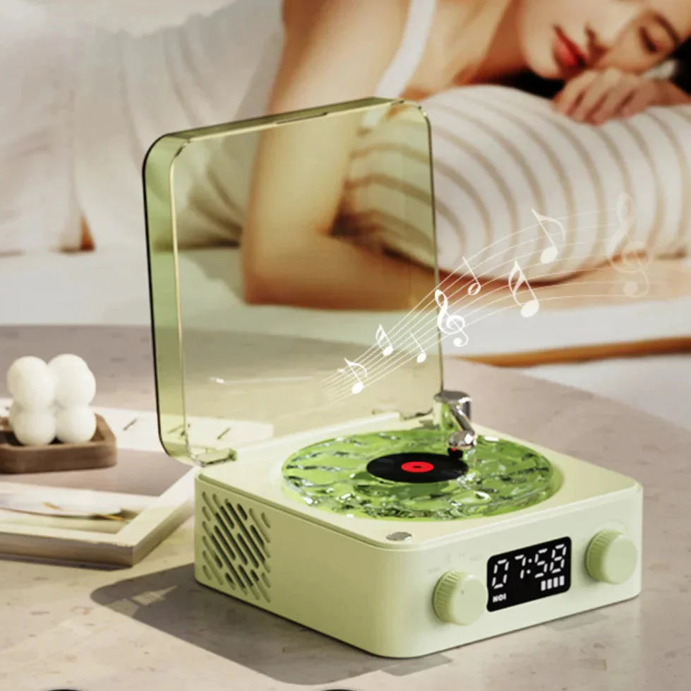 Mini Retro White Noise Bluetooth Speaker Whatever the Treasure