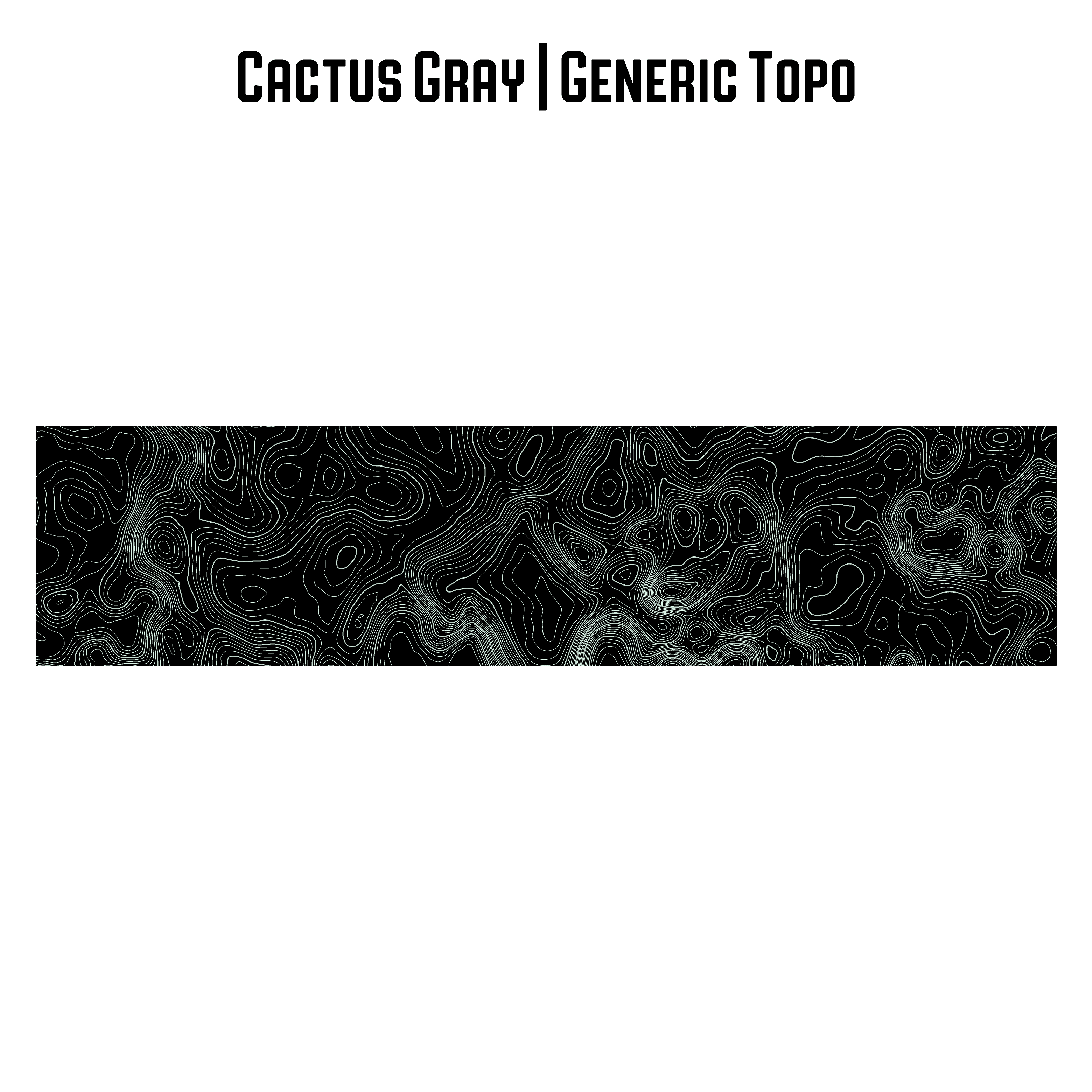 Topographic Map Premium Print Vinyl Rolls (3' or 6') - Matte Finish StickerFab