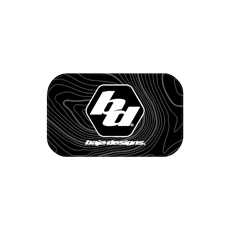 Baja Designs S2 Topo Light Cover Overlays  - Universal StickerFab