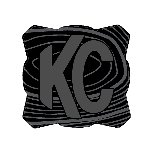 KC HiLITES Flex Era 1 Cover Topo Overlays - Universal StickerFab