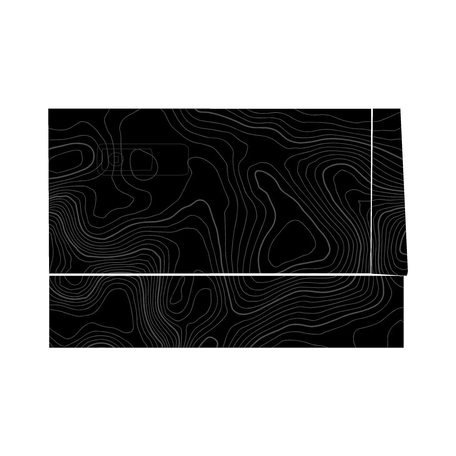 Topographic Glovebox Panel Protection - 2024+ Land Cruiser StickerFab