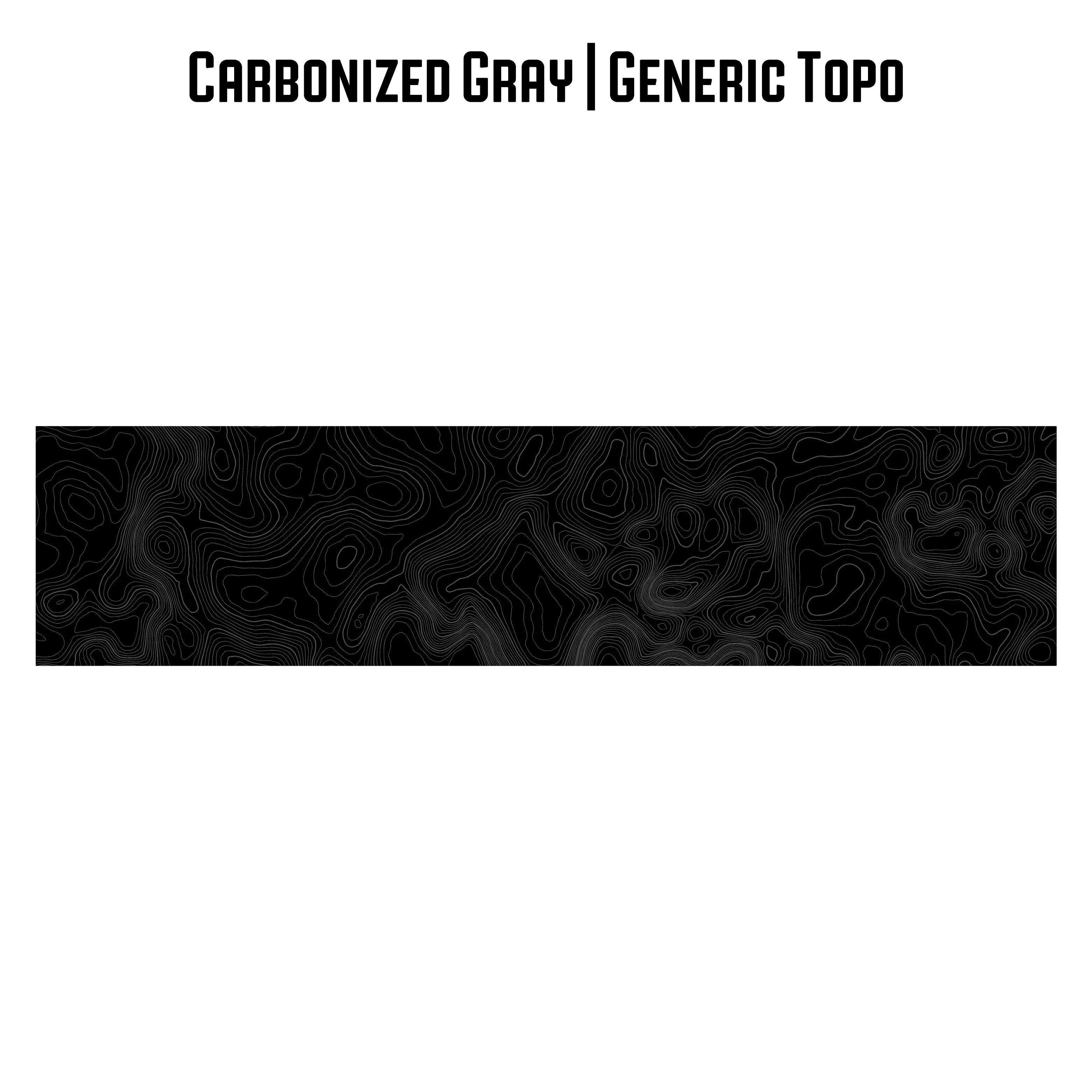Topographic Map Premium Print Vinyl Rolls (3' or 6') - Matte Finish StickerFab