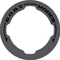 GOAT Mode Dial Ring Overlay V2 - 2021+ Bronco StickerFab