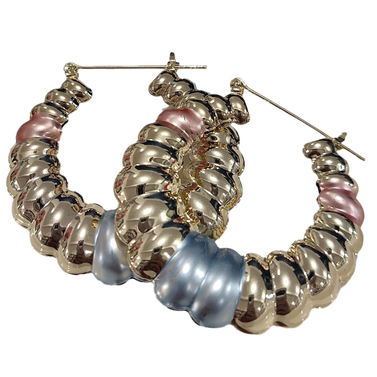 European And American Trendy Womens Copper Earrings Vera Lux