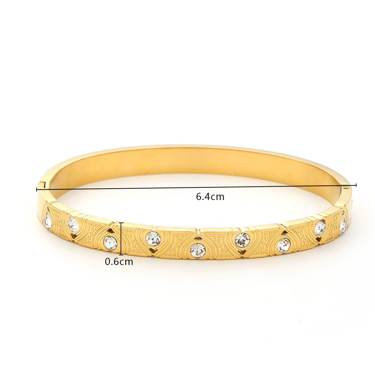 European And American Fashion Fadeless Stainless Steel Jewelry Vera Lux
