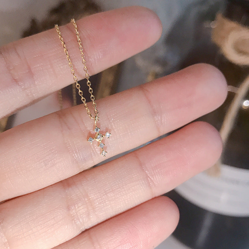 Mini Cross Choker Necklace For Women Vera Lux