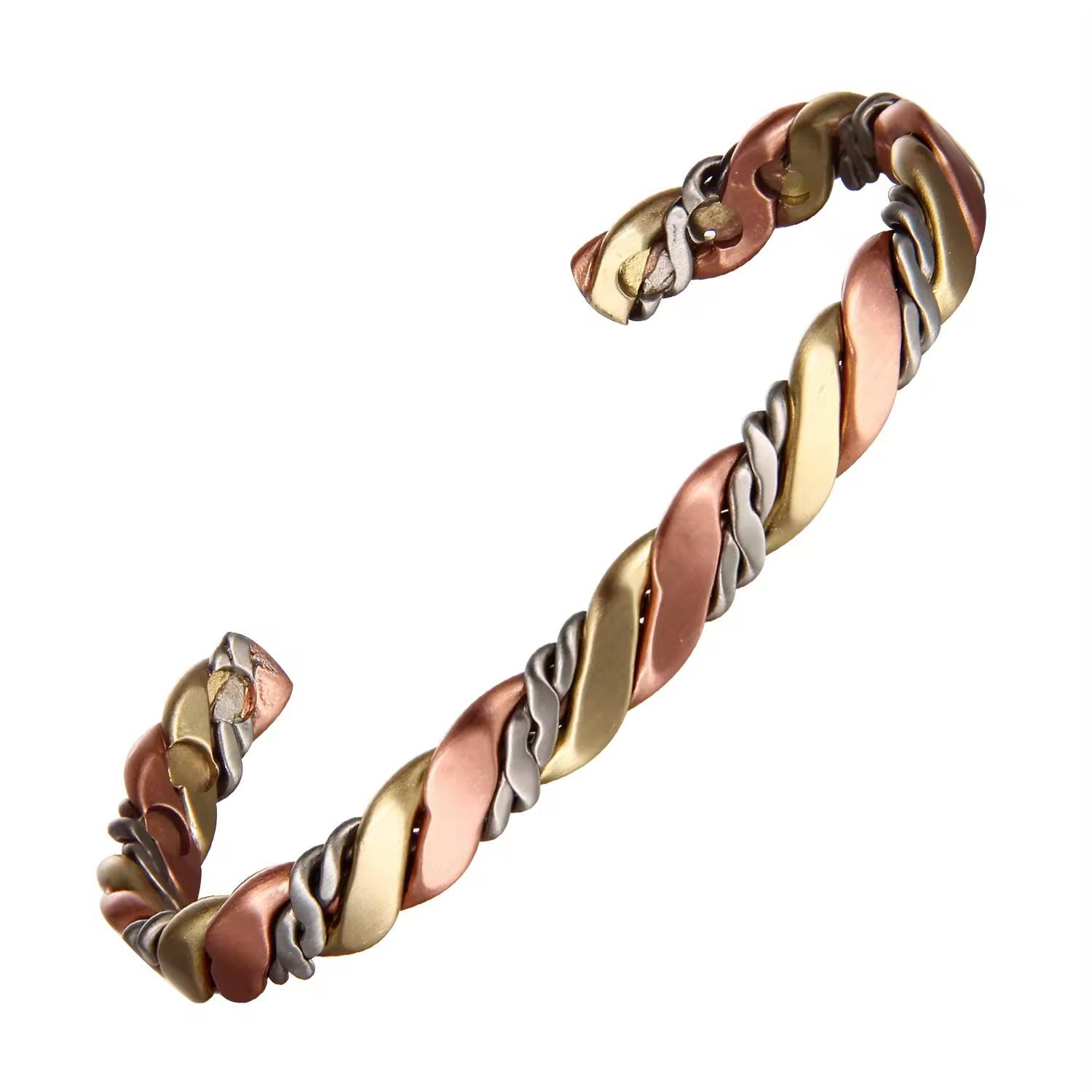 Adjustable Therapeutic Magnetic Pure Copper Bracelet Vera Lux