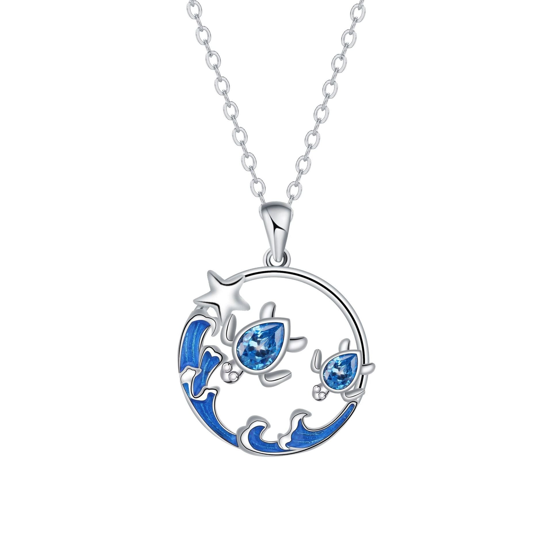 Original Turtle Guardian Necklace For Women Vera Lux