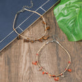Bohemian Multicolor Pebble Anklet For Women Vera Lux