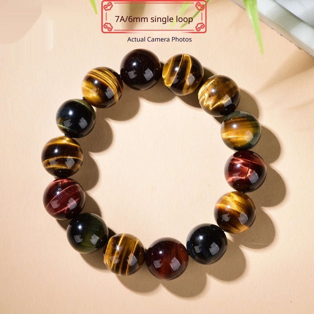 Natural Tiger Eye Stone Bracelet Vera Lux