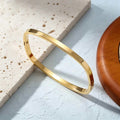 Stainless Steel Minimalist Style Vacuum Plated Bracelet With A Wind-like Finish Vera Lux