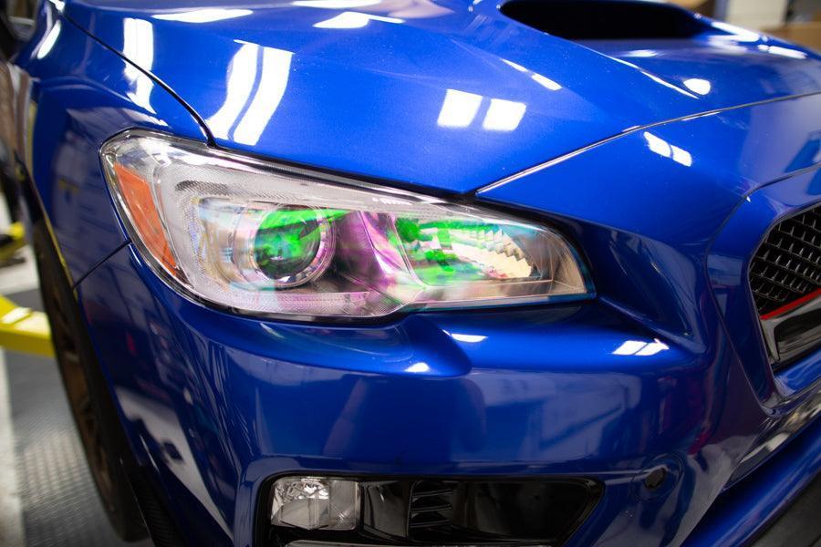 Chameleon Headlight Overlays - 2015-2020 WRX / STI StickerFab