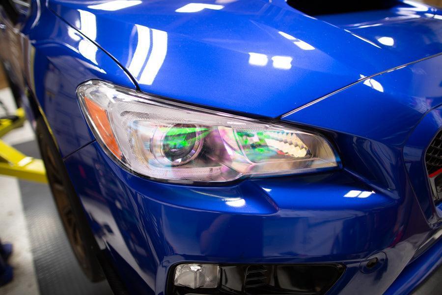 Chameleon Headlight Overlays - 2015-2020 WRX / STI StickerFab