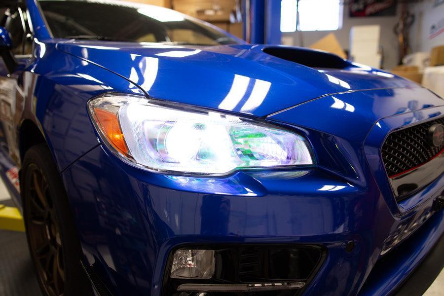 Chameleon Headlight Overlays - 2015-2020 WRX / STI StickerFab