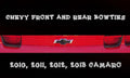 Chevy Cararo Bowtie Vinyl Insert - 2010-2013 Camaro FRONT / REAR StickerFab