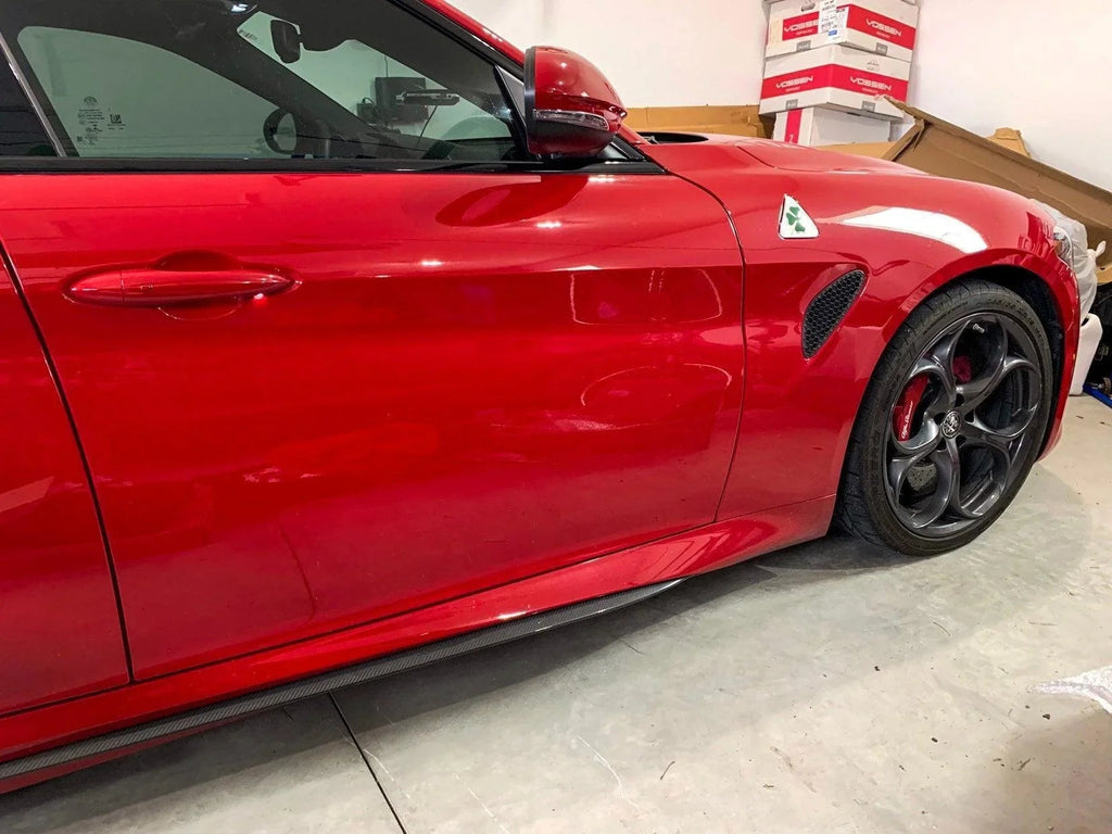 Clear Door Edge Guard Protection (Set of 4) Alfa Romeo Giulia - 2017+ StickerFab