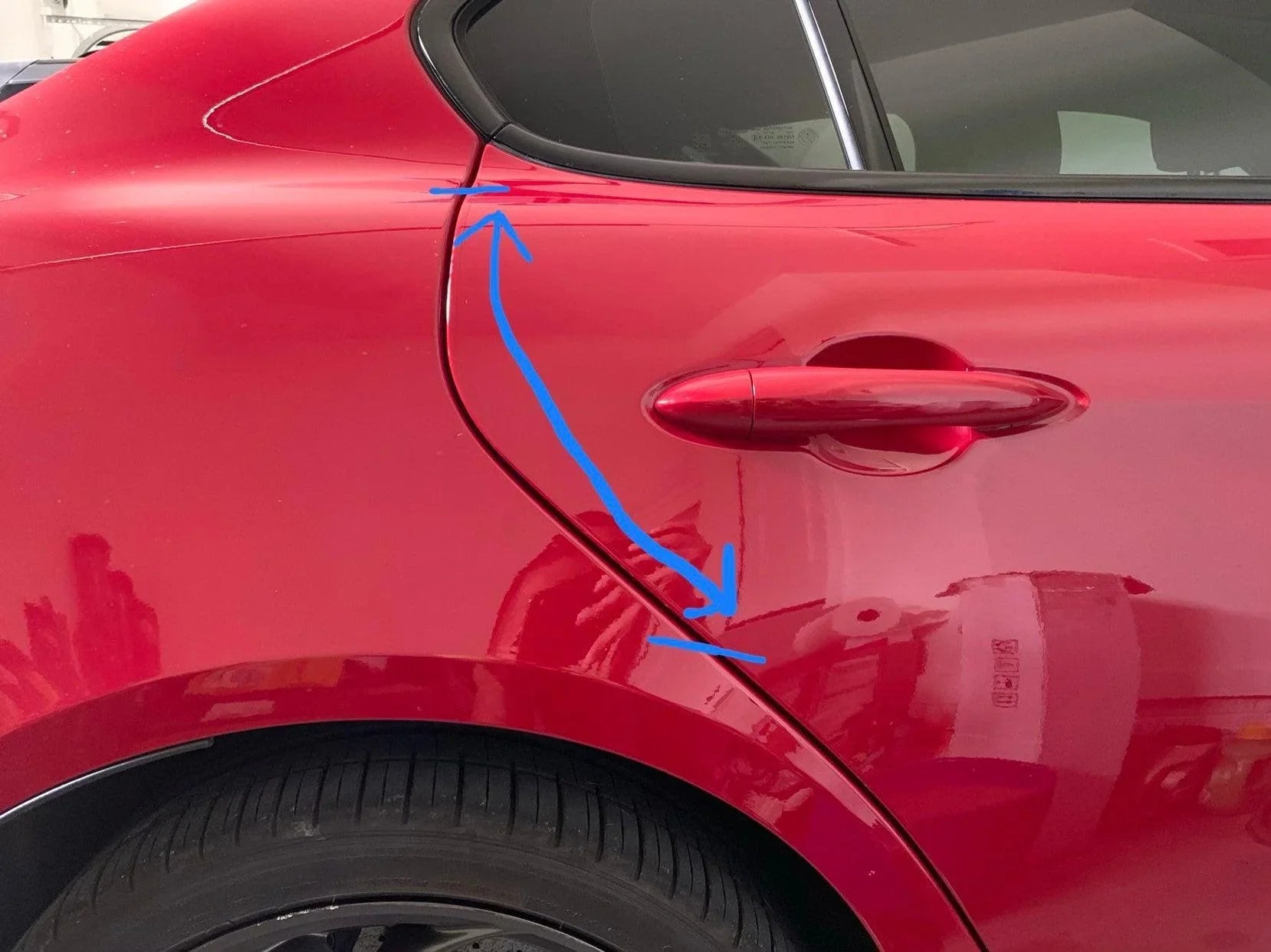 Clear Door Edge Guard Protection (Set of 4) Alfa Romeo Giulia - 2017+ StickerFab