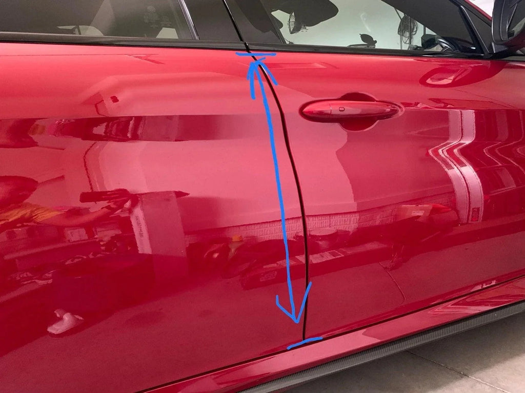 Clear Door Edge Guard Protection (Set of 4) Alfa Romeo Giulia - 2017+ StickerFab