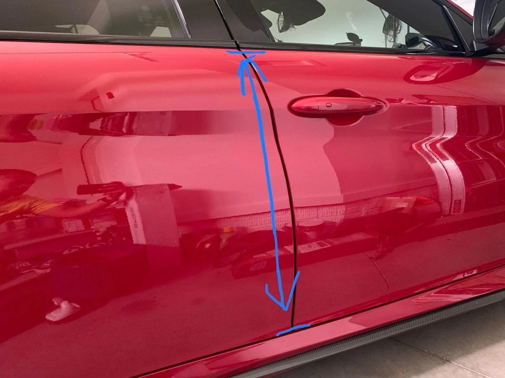 Clear Door Edge Guard Protection (Set of 4) Alfa Romeo Giulia - 2017+ StickerFab